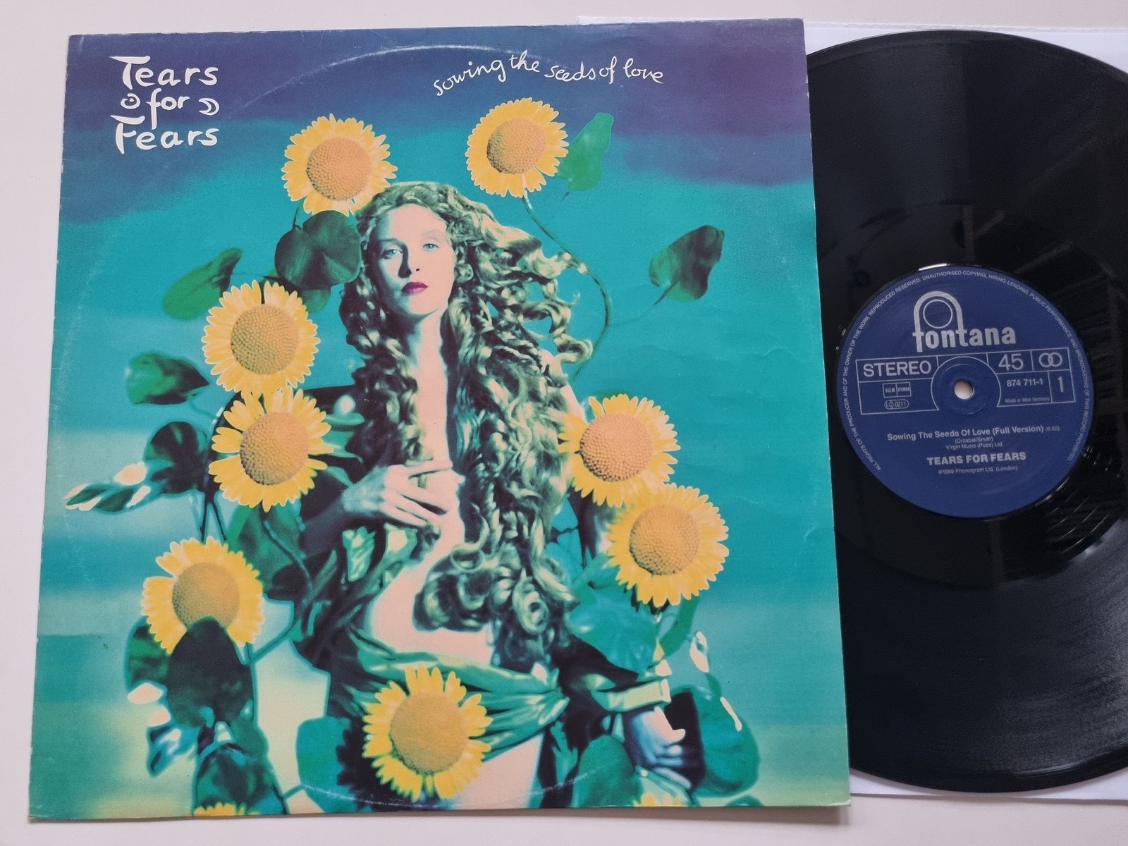 Tears For Fears - Sowing The Seeds Of Love/ Shout U.S. REMIX 12'' Vinyl Maxi