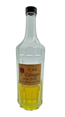 Eau De Cologne Molinard Extra Vieille 80 cl - alte Vintage Flasche 1920-1940 - selten