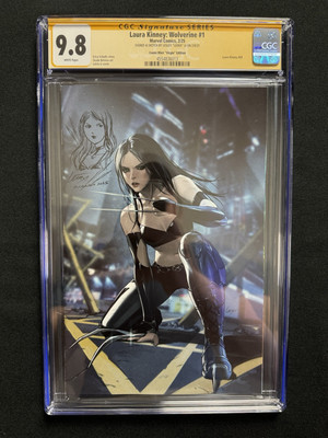 Laura Kinney Wolverine 1 Leirix Remark Signed Megacon Virgin Variant CGC 9.8
