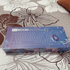 KiiBOOM Phantom 98 Mechanical Keyboard Kit DIY Hot Swap Gasket Transparent