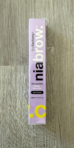 TOYFACTORY Niabrow Serum Augenbrauengel klare Formel 10 ml/0,34 flüssige Unzen VERSIEGELT Nia - Bild 1 von 6