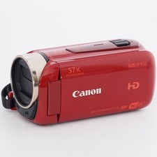 Canon iVIS HF R52 Digital Video Camera HF R52 Japan Model Red English USED