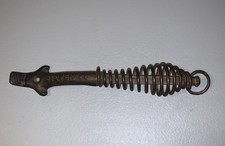 Antique Cast Iron Stover 66 Wood Stove Lid Lifter