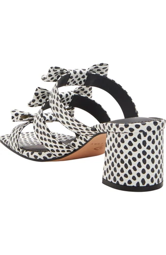 Katy Perry Tooliped Bow Dress Sandals in Black - Women's Size 7 - Picture 2 of 6