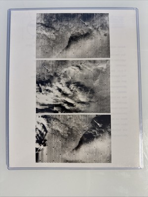 NASA JPL Mariner 9 Martian Dust Storms Press Photo P-12945