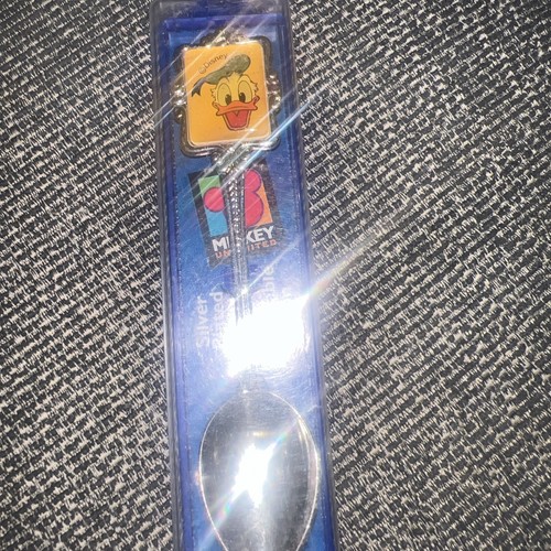 Mickey Unlimited Donald Duck Silver Plated Collectable Spoon RARE - Picture 4 of 4