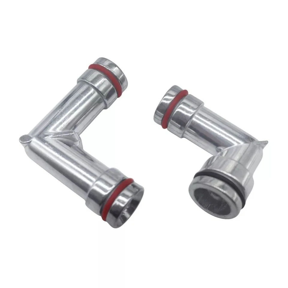 For Buick Chevrolet Heater Hose Elbows Upper & Lower 12565082,24503423,47065HP - Image 3 of 4