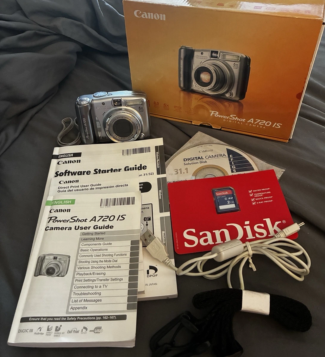 Canon PowerShot A720 IS Digital Cameras for Sale | Shop New & Used