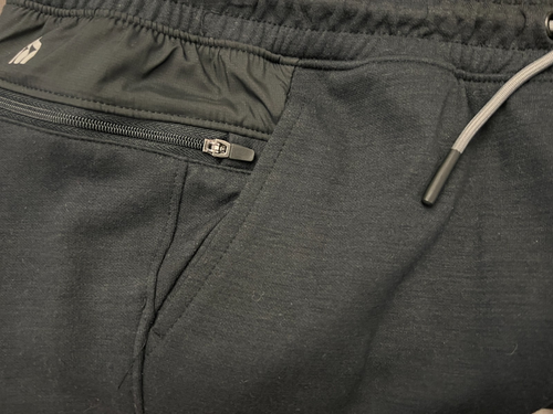 NWT~ All in Motion sz L 10/12 Youth Boys Black Premium Fleece Jogger Pants R16 - Picture 2 of 5