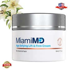 Authentic - Miami MD Age Defying Lift & Firm Cream For Neck & Face 50ml/1.7oz