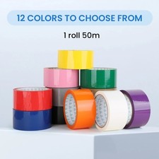 HEAVY DUTY WATERPROOF GAFFER DUCT TAPE 130mu THICKNESS - 50mm x 50M *ALL TYPES ✅