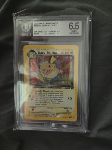 Dark Raichu 83/82 Team Rocket Holo