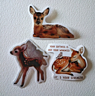1 Deer Sticker Lot !!