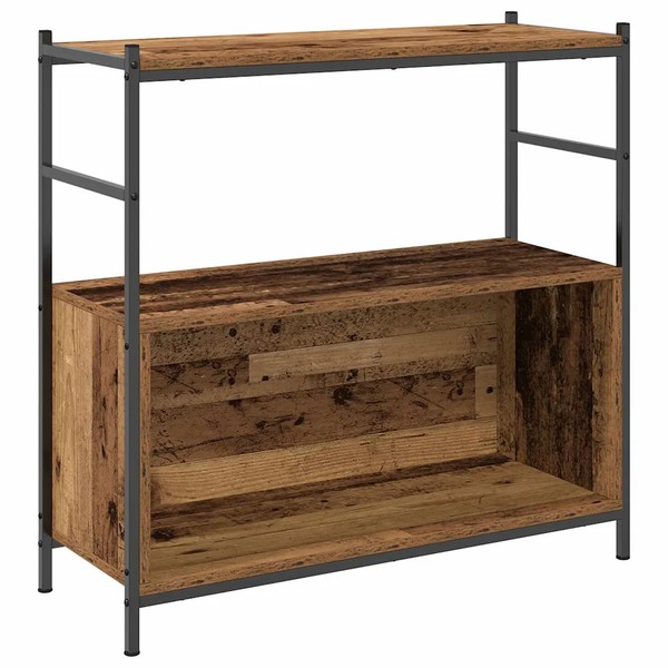 BüCherregal GeräUcherte Eiche Bxhxt 80X78,5X30 Cm Holzwerkstoff Standregal-image