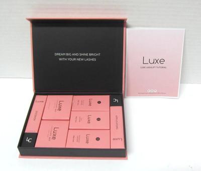 Luxe Lashlift Set Kit Exp. with Tutorial Booklet for Eyelash Lifting Exp. 05/27