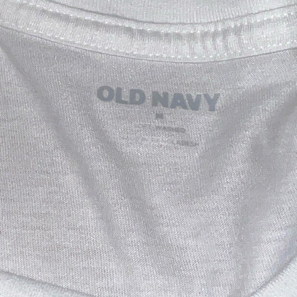 Old Navy Men Medium Classic Solid White Soft Wash… - image 5