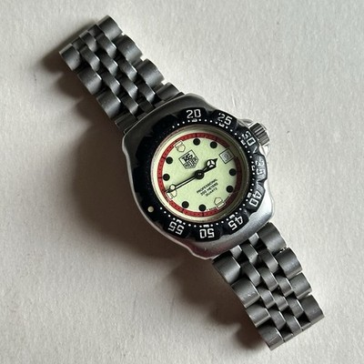 Tag Heuer Formula 1 gelb Damenuhr WA1411 voll funktionsfähig