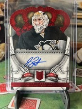 2013-14 Panini Crown Royale Hockey Jeff Zatkoff RC Auto #223 Red /99