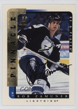 1996-97 Pinnacle Be A Player Auto Rob Zamuner #114 Auto 1oo3