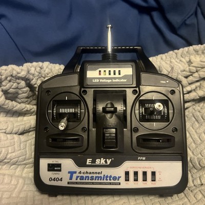 E Sky 0404 4 Channel Transmitter w/ Receiver Airplane Remote Control 72 MHz NIB