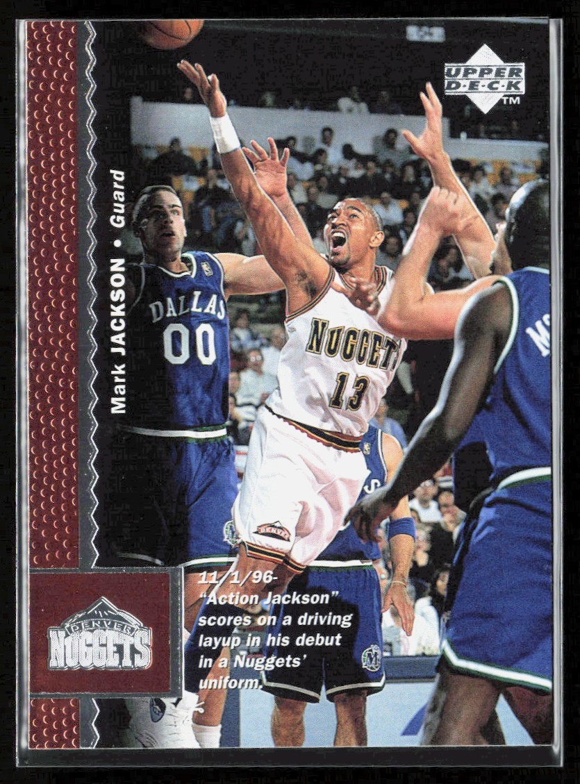 1996-97 Upper Deck Mark Jackson Denver Nuggets #208