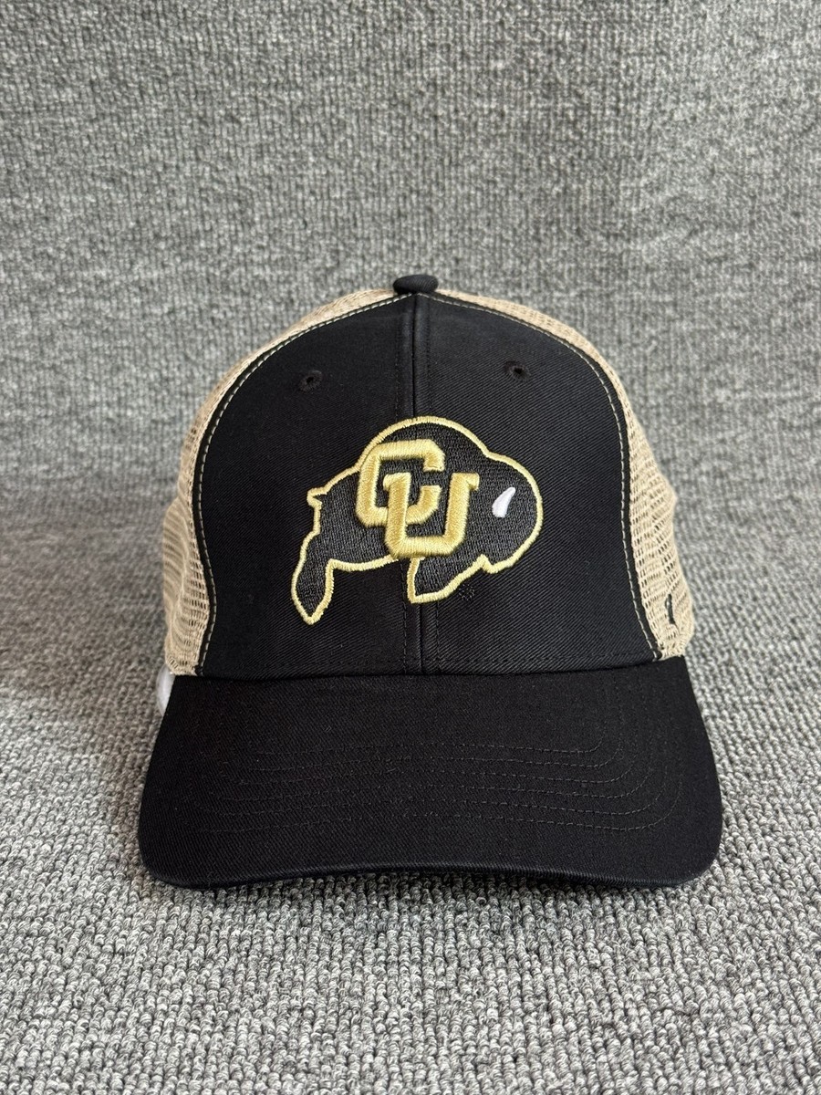 '47 Brand Colorado Buffaloes Trucker Snapback Black Tan One Size Hat