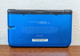 Nintendo 3DS XL Handheld System - Blue/Black (FAULTY FRONT CAMERA)