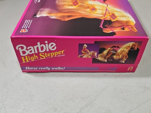 MATTEL Rare Barbie High Stepper Horse From 1994 New FACTORY SEALED NRFB 11766 - Picture 3 of 8