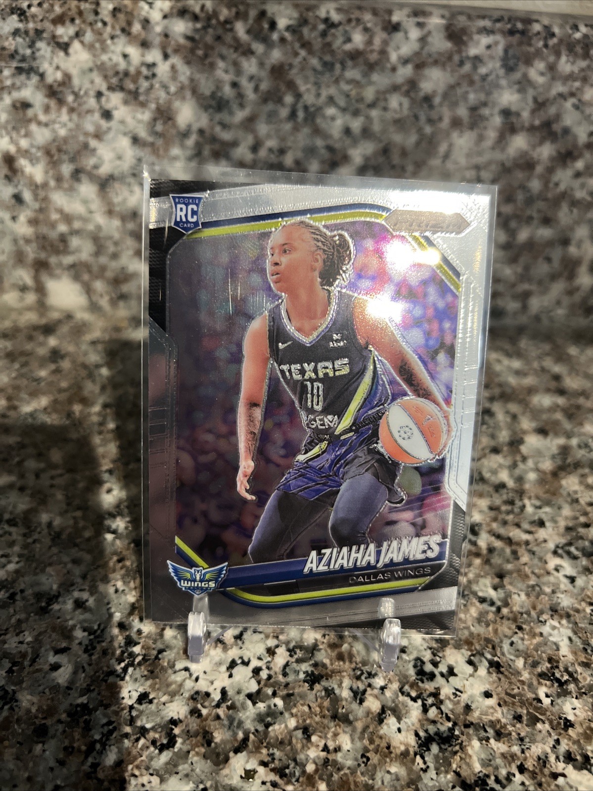 Aziaha James Rookie RC 2025 Panini Prizm WNBA Basketball Card #83 Dallas Wings
