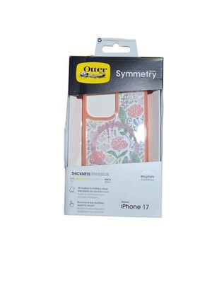OtterBox iPhone 17 Symmetry Series Case MagSafe Camera Control - Peachy Bloom