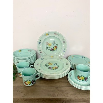 Kensington Staffordshire Ironstone Dish Set Vintage Provincial England Dinner