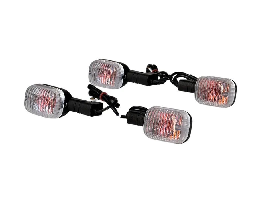 Juego de 4 flechas indicadoras direccionales transparentes para Cagiva Prima 3-6V 50 1992 Foto 3 de 4