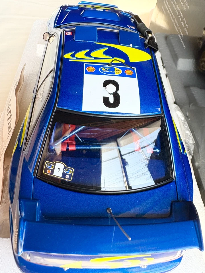 AUTOart 1:18 Subaru Impreza WRC 22B 1997 Safari Rally Winner 3 Colin McRae - Image 4 of 4