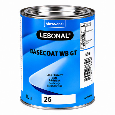 Lesonal WB 25 (SI245) basecoat 1,0 L