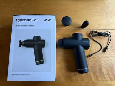 Hyperice Hypervolt Go 2 + Heated Head Attachment   Excellent Condition!