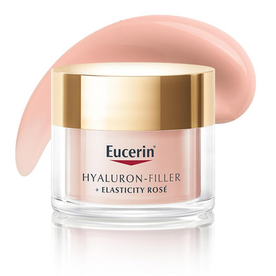 Eucerin Hyaluron-Filler + Elasticity Rosé Tagespflege LSF 30 50 Ml, Gesichtscrem