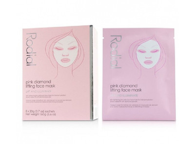 Rodial Pink Diamond Lifting Face Mask 4-Pack New