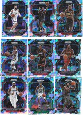 2021-22 Prizm Cracked Ice 28 Card Lot All Different No Duplicates