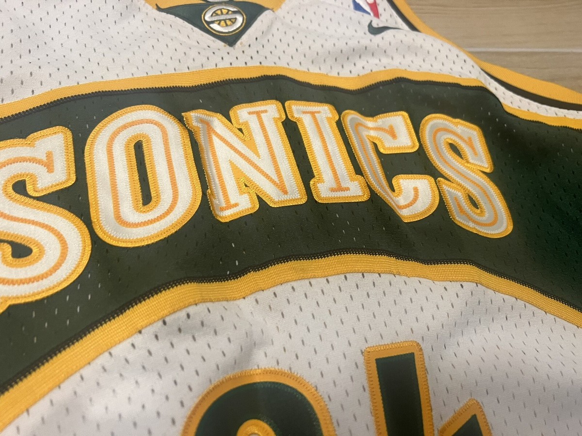 Nike NBA Seattle Super Sonics Ray Allen Swingman Jersey Mens