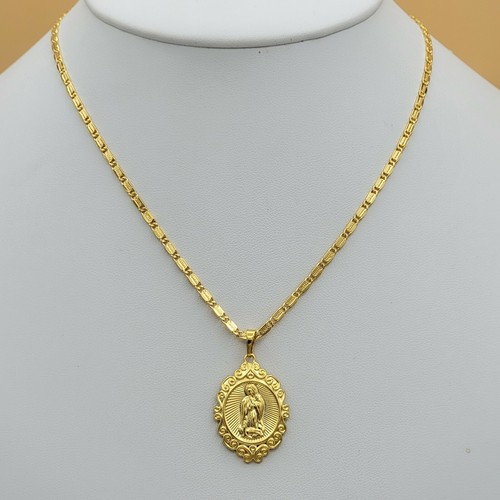 Chain Necklace Virgen Guadalupe | eBay