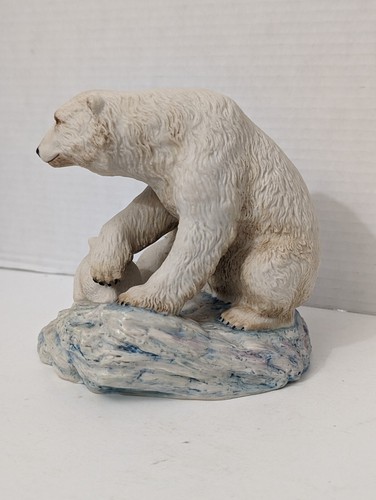 Figura de porcelana vintage de oso polar John Aynsley años 70 - Imagen 3 de 8