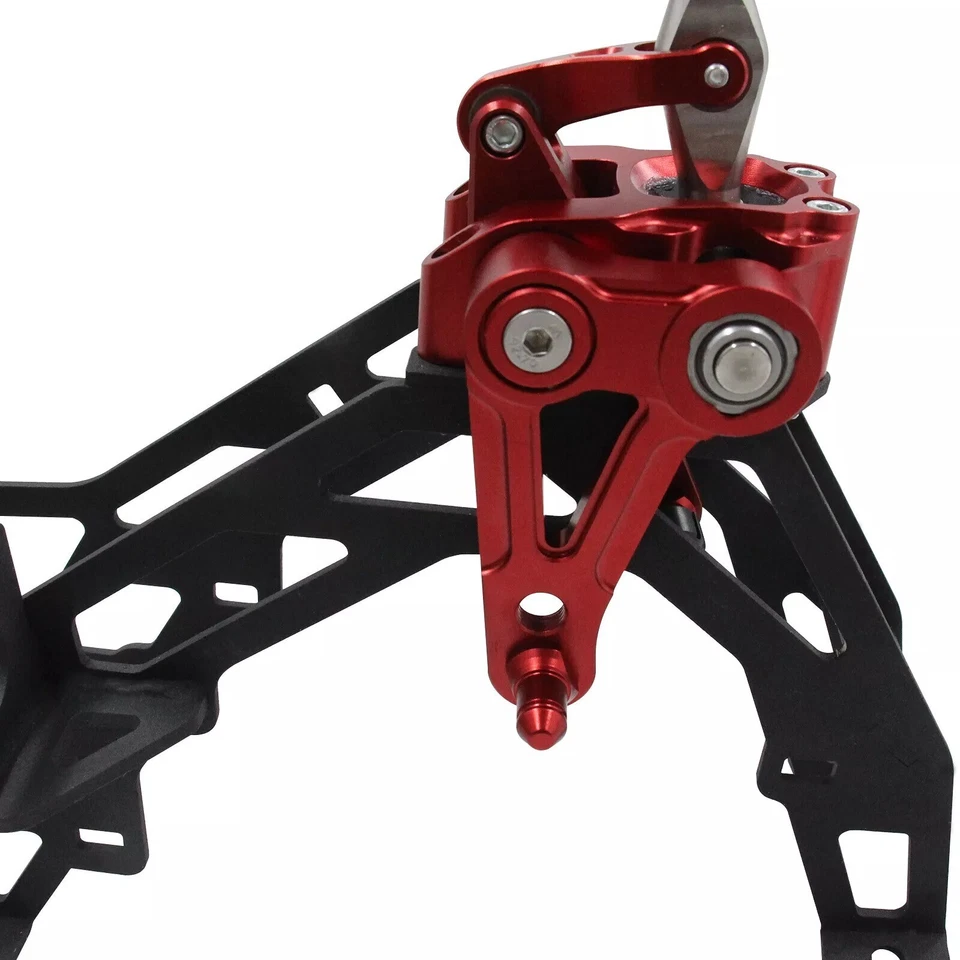 Adjustable Short Shifter Assembly Dust Red for 16-21 Honda Civic Si FK8 6MT - Image 4 of 4