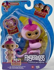 Fingerling Interactive Monkey Reacts to Touch–70+ Sounds & Reactions–Harmony