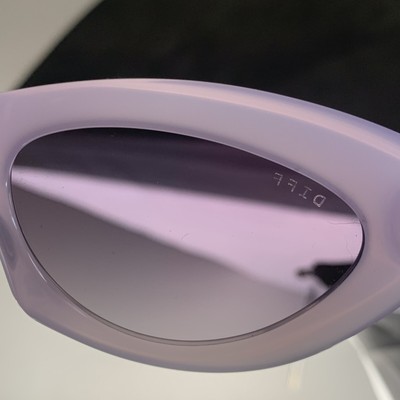 DIFF Eyewear Sunglasses mod. Cleo LI-GG70 Purple Lilac Cat  display picture 1