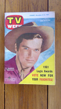 Vintage TV Week Magazine  Sydney  December 9  1961  Ty Hardin - Bronco