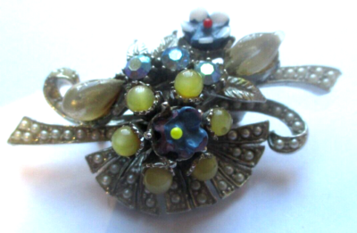 Broche De Créateur Magnifique - Bijou Fantaisie Occasion - Accessoire élégant