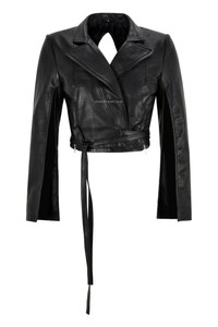 jacket with arm slits