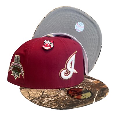 New Era Cleveland Indians Realtree 59FIFTY Fitted Hat Cap Chief