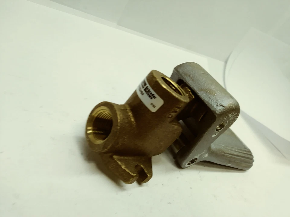 3/4 Two way valve with heavy duty lever Handle Schrader 034760099 Parker - Image 2 of 3