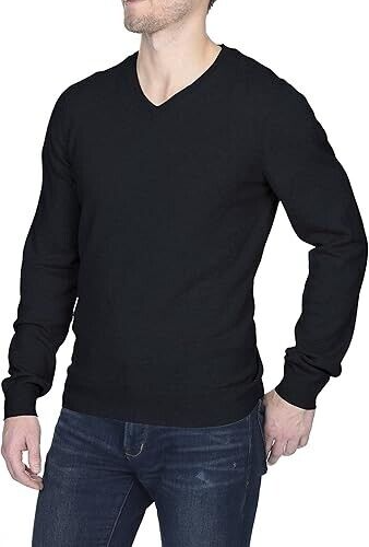 Alto Deti Men's 100% Pure Cashmere Long Sleeve Pullover V Neck Sweater - Picture 5 of 13